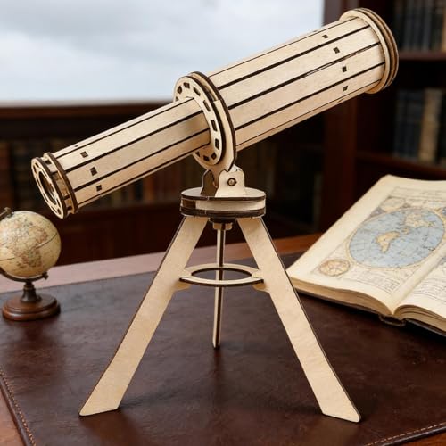 Experimentos Científicos para Niños,Telescopio Habilidades Motoras Juguetes Educativos - Kit De Experimentos De Ciencia Astronómica | para Niños Niñas Profesores Estudiantes Escuela Aula Biblioteca - imagen 9