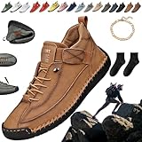 Design ergonomique pour une marche sans fatigue : la double construction de protection des pieds avec semelle extérieure souple et flexible et semelle intérieure de soutien stabilise la cheville, absorbe efficacement les chocs lors de la marche et répartit la pression sous le pied. Ainsi, les douleurs au pied sont évitées même en cas de longues heures debout ou de longues randonnées. La semelle extérieure à rebond lent assure un confort léger et sans poids et combat la cause d'un confort durable. Idéal pour les trajets quotidiens au travail et les promenades en plein air