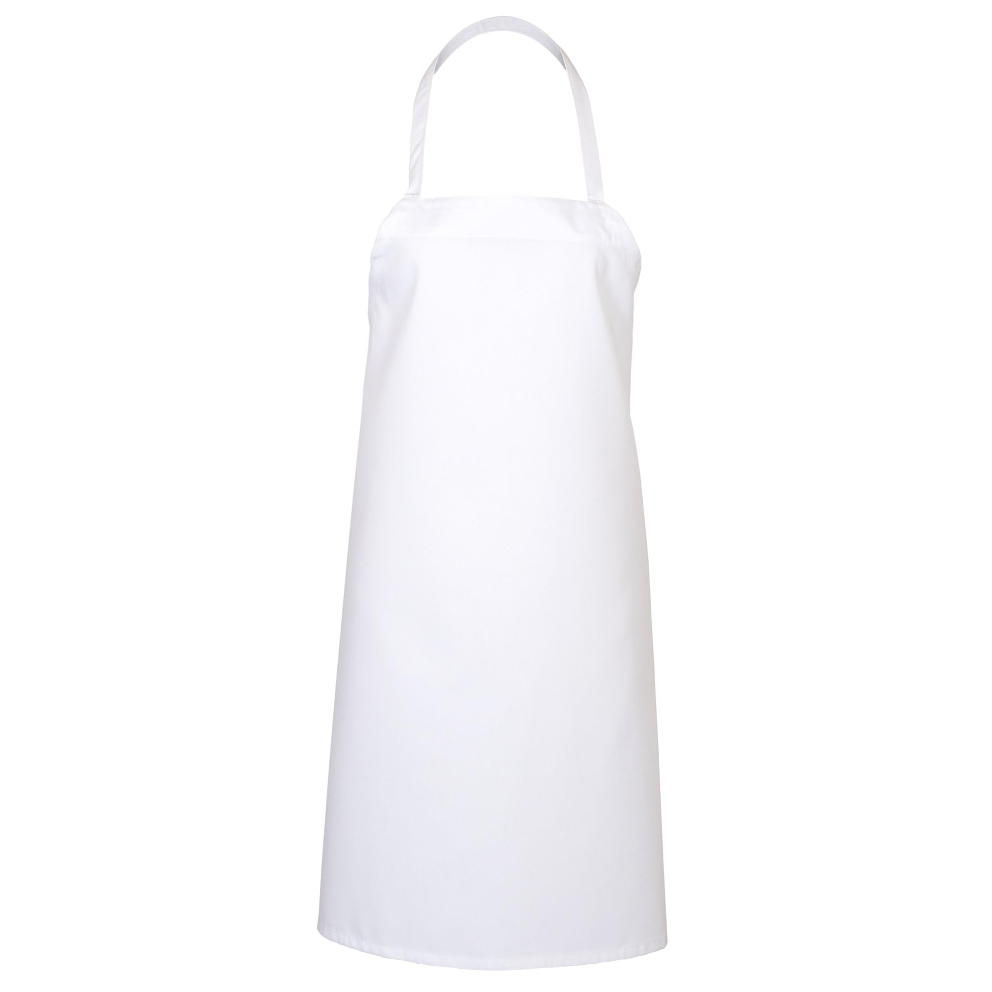 FAME B5 Kitchen Bib Apron - White (WFA28096WH)