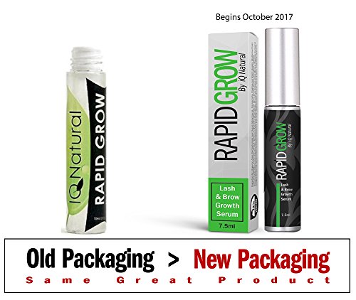2PACK - Eyelash Growth Serum for Thicker, Longer Lashes | Organic Eyebrow Growth Serums for Luscious, Fuller Brows | Serums for Eyelashes and Eyebrows | Eyelash Treatment Enhancers to Prevent Thinning