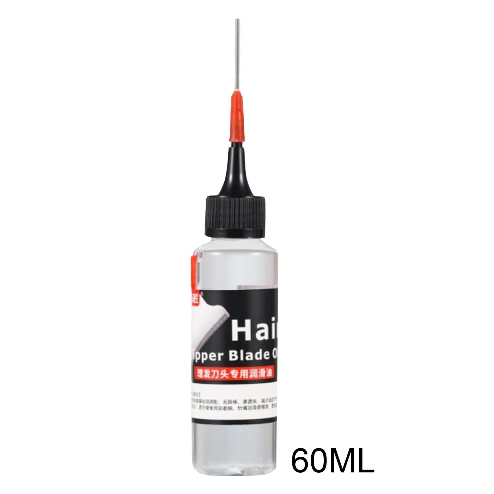 Huile Lubrifiante, 60 ML Huile Pour Tondeuses À Cheveux Huile De Graissage Pour Tondeuse À Cheveux Huile Lubrifiante Pour Tête De Rasoirs Pour Tête De Rasoirs Et Tondeuses À Cheveux Et À Barbe