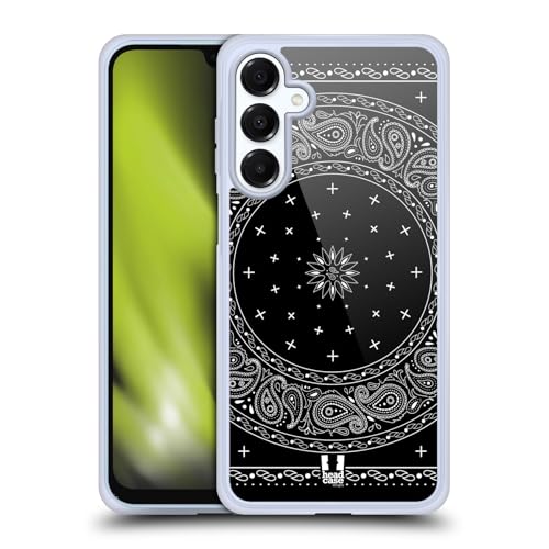 Coque Samsung Galaxy A16 5G MagSafe Protection Militaire Housse Gel Bandana Noir