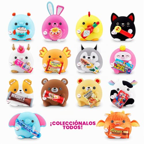 Miniatura 4 de Snackles Serie 1 Ola 2 Hipopotamo (Cinnabon) Sorpresa Suave Ultra 35 cm Coleccionable