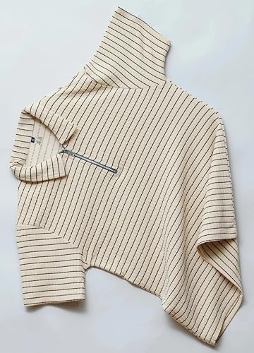 Image of FRT. Men's Striped PoloT-Shirtwith ZipCollarTrendyShort SleeveCasualWearforMenSoft Breathable Fabric All-ColorStylishStripedPoloforDailyOfficeSummerOutdoorOutfits