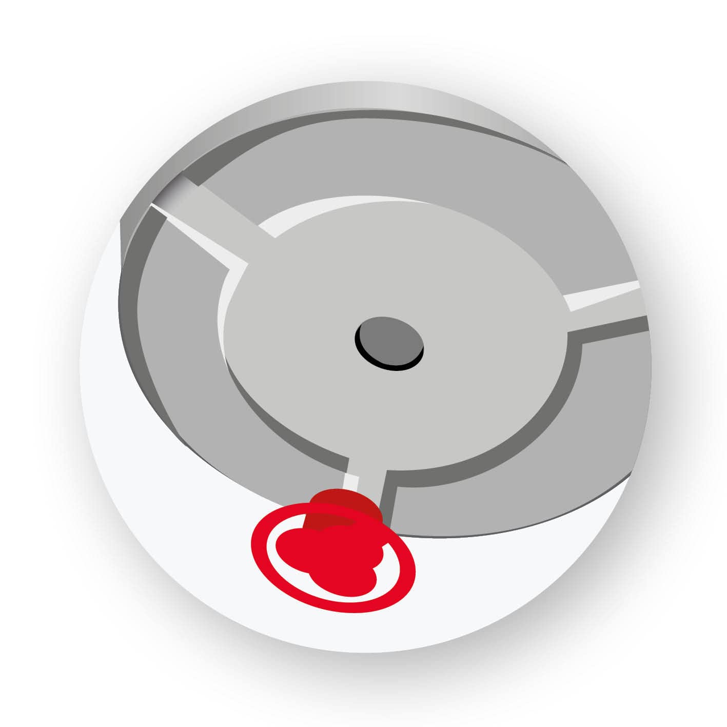 Scheurich Planter, Stony Grey, 40