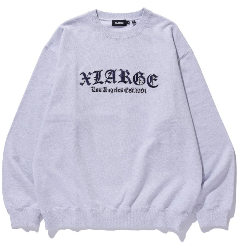 XLARGE] トレーナーOLD ENGLISH LOGO CREWNECK SWEATSHIRTメンズ