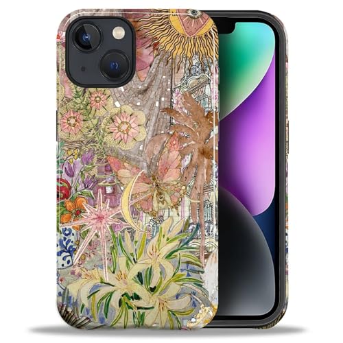 Flivro iPhone 13 iPhone 14pP[XAnCubh wr[f[eB 2 in 1APC n[hVF&VR Ci[op[ h~ t{fBJo[ ϏՌ XfUCP[X - Be[W K[ o^tC