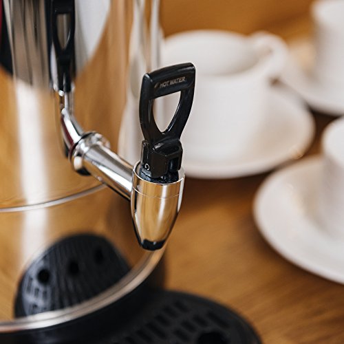 4YourHome 9L Stainless Steel Tea Urn Electric Catering Hot Water Boiler Coffee 1500W - Image 3