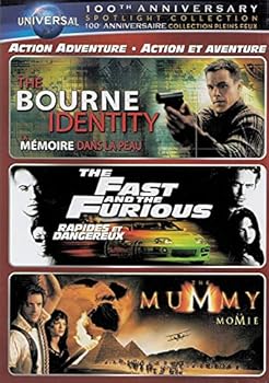 DVD The Bourne Identity / The Fast And The Furious / The Mummy Book