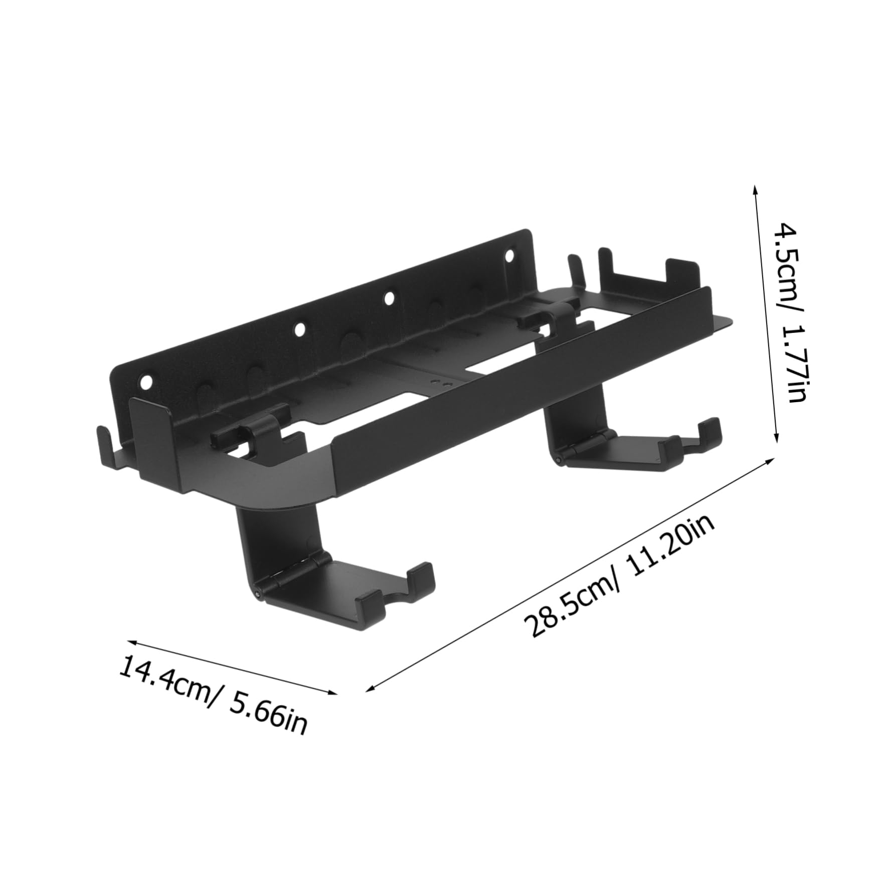 UKCOCO Soporte de Pared para Consola de Juegos de Última Generación | Montaje Fácil, Estructura Rígida, para Mandos y Auriculares, Diseño Elegante y Discreto