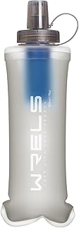 WRELS Faltbare Wasserfilterflasche – 500 ml Ultraleichte Soft Flask mit Filter,Wasserfilter Outdoor für Camping, Wandern, Backpacking und Trailrunning
