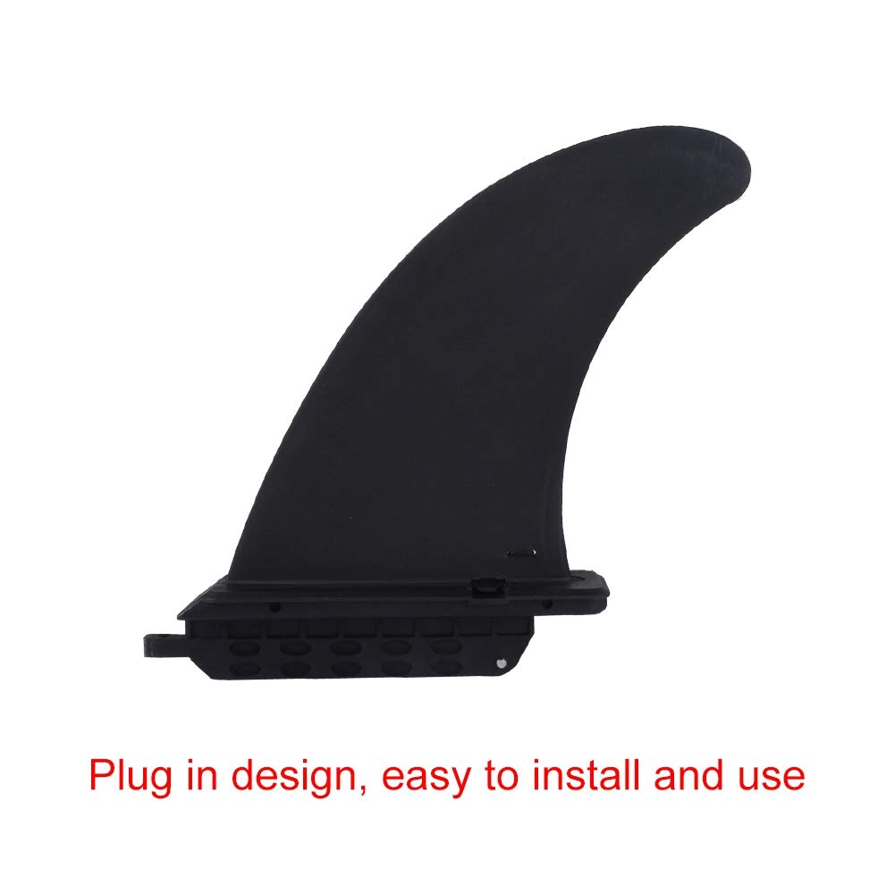 TIKATARER Surfboard Thruster Fins, 9in & 11in Plastic Surf Fin