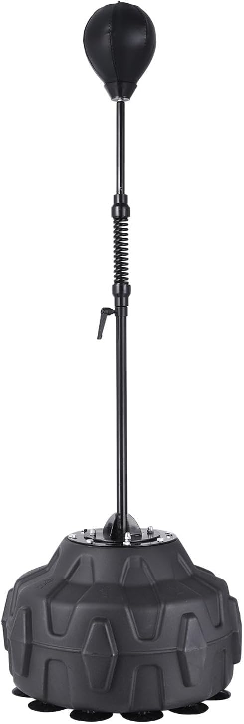 Reflex Bag Boxing - Freestanding Speed Bag, Adjustable Height Punching Ball for Fitness Training