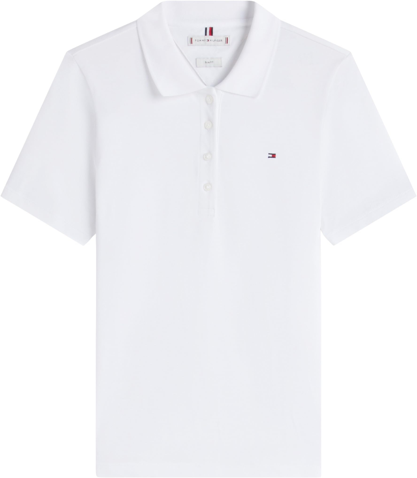 Tommy Hilfiger Polo Manches Courtes Femme 1985 Polo Slim Fit