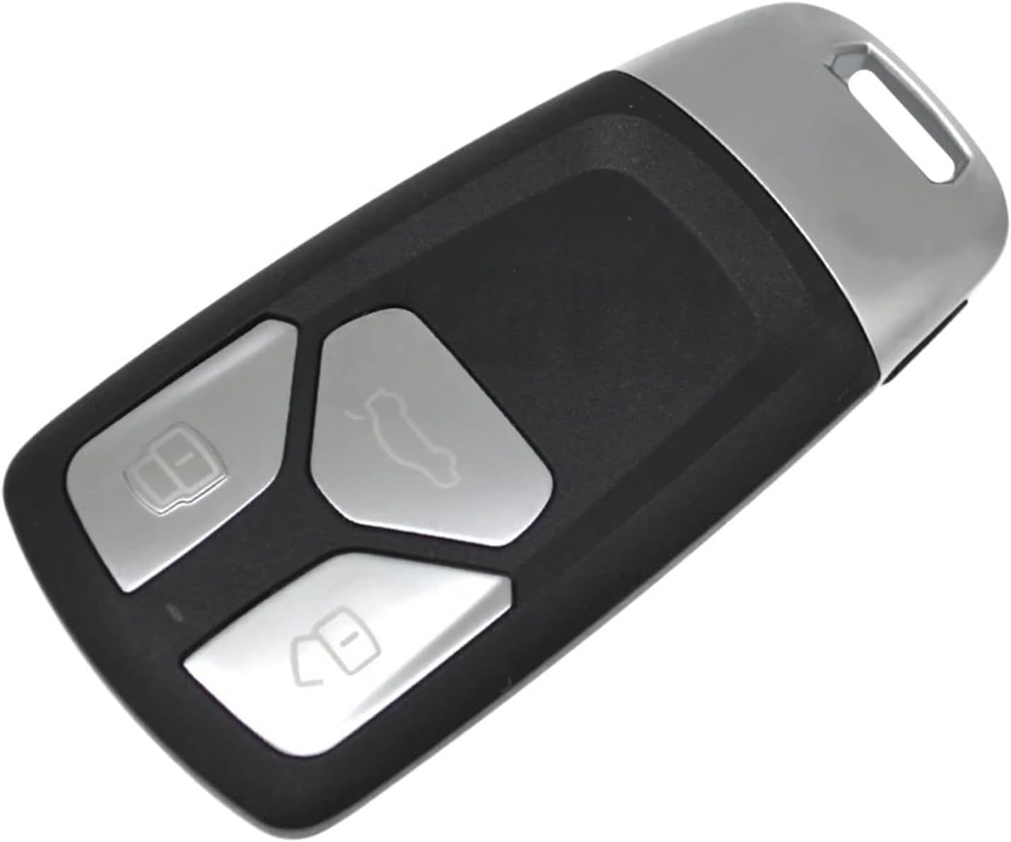 10pcs Car Key Cover Case Blank 3buttons Compatible with Audi A5 S5 Q7 SQ7 A4L 2016 2017 2018 201 Key Replacement