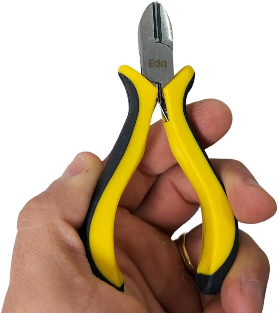 EDA Alicate Para Eletrônica Com Mola Tipo Corte Diagonal Eda