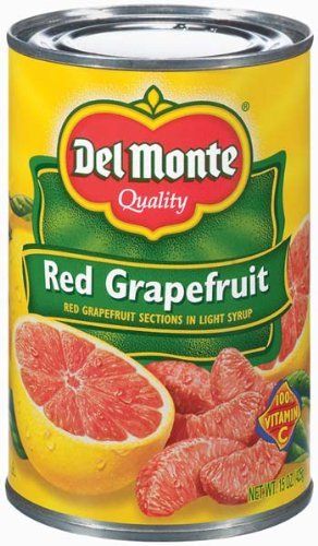 Del Monte Red Grapefruit Sections In Light Syrup 15Oz Can (Pack Of 6) #TOP27