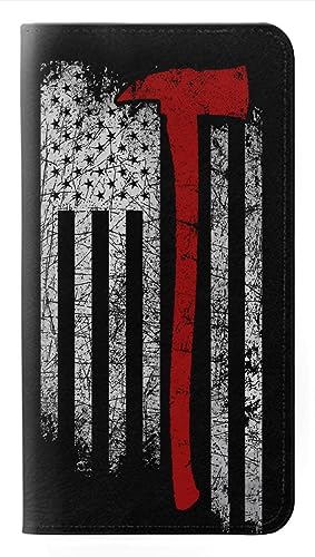 Housse cuir Samsung Galaxy S26 Ultra drapeau pompier