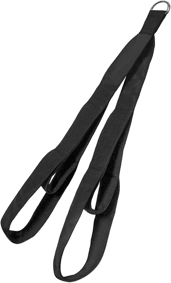 COOLHOOD Tricep Rope Cable Attachment 28.7 Inch Length Built in Pull Down Rope Triceps Extension Straps Gym Equipment