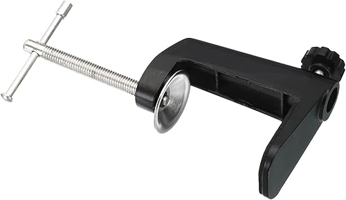 Miniatura 10 de PATIKIL Abrazadera de montaje en mesa de escritorio, abrazadera de escritorio universal en forma de C con tornillo ajustable para soporte de lámpara