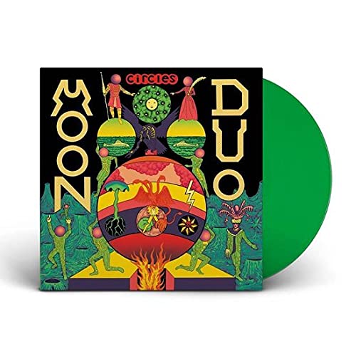 Album art for Circles [Green Colored Vinyl] by Moon Duo