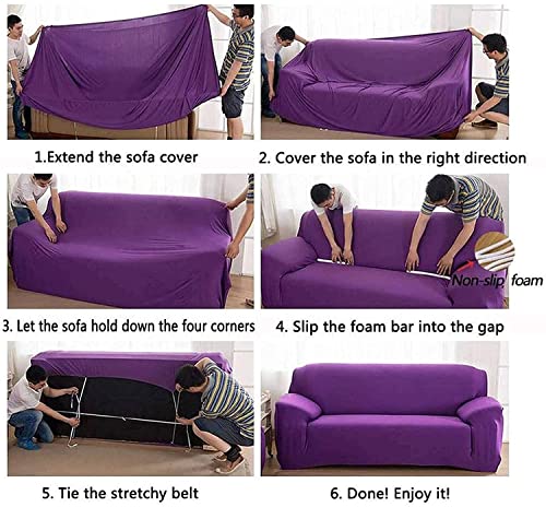 Housse de canapé d'angle Konsilsa pour rénover un fauteuil abîmé - 6
