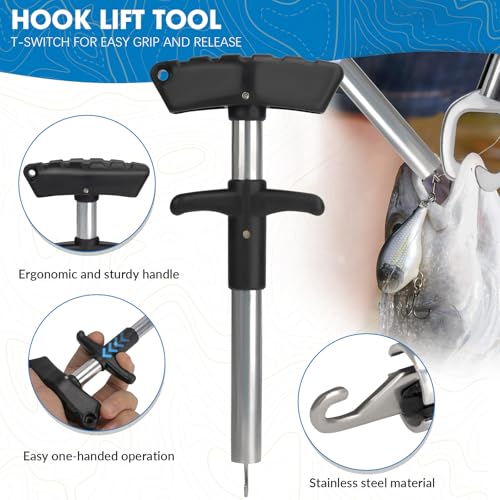 THKFISH Kit de Pesca 7 Piezas con Mochila, Alicates, Balanza Digital y Herramientas para Remover Anzuelos miniatura 6