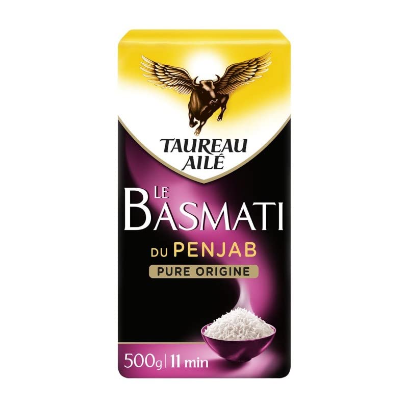 Toro alas – Arroz Basmati Penjab 500 g – 2 unidades