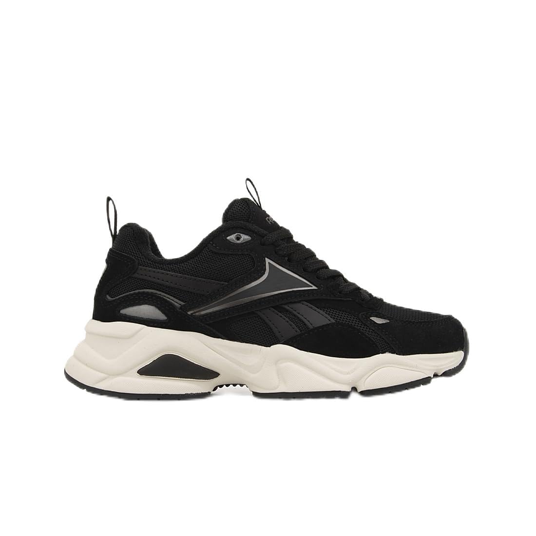 Reebok Women's Charge Run Trainers, Black/Vintage Chalk/New Titanium, 38 EU