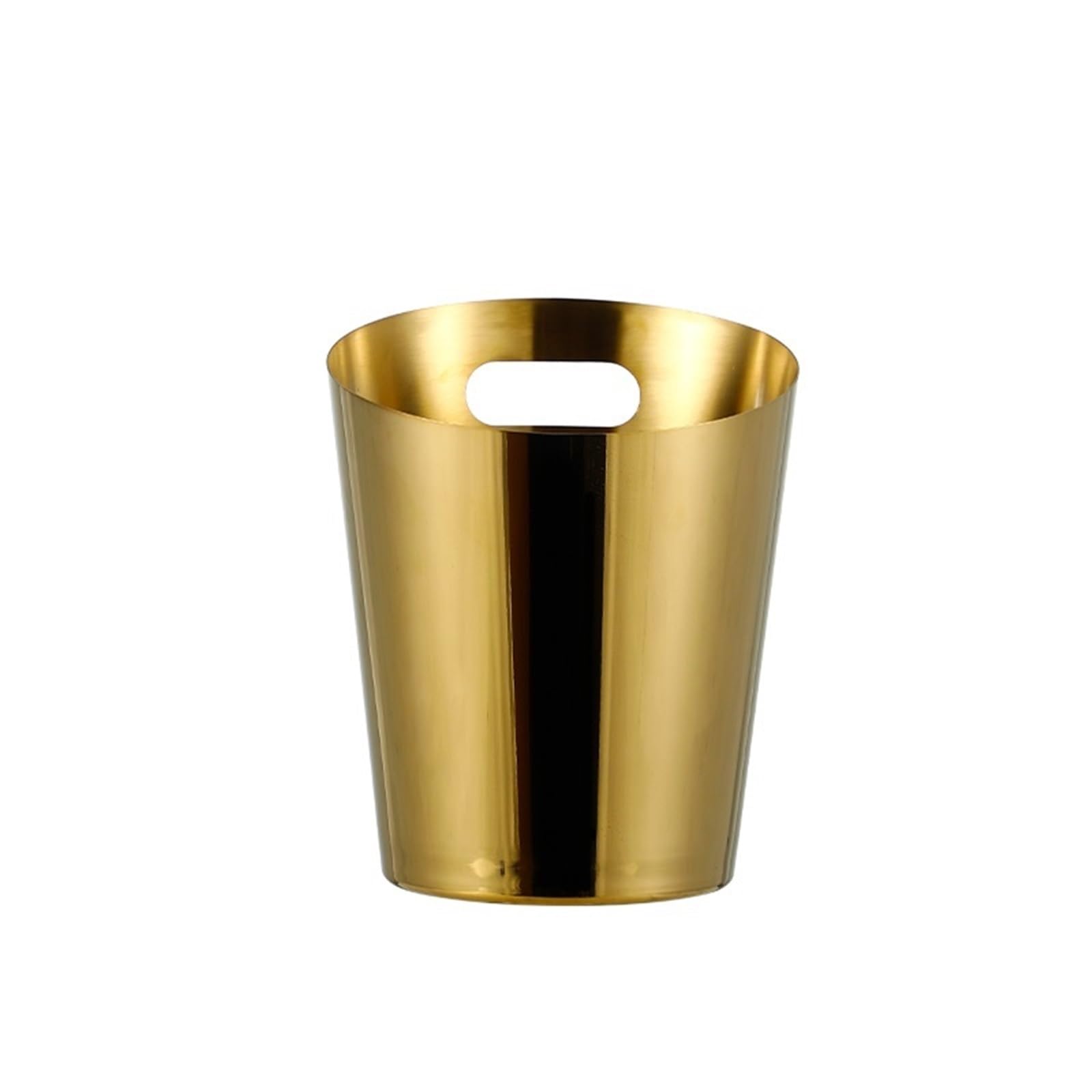 Lijiaxiuyc-101 ice bucket Stainless Steel Ice Bucket Slanted Beverage Tub For Wine, Champagne Or Beer Bottles champagne bucket(Gold)