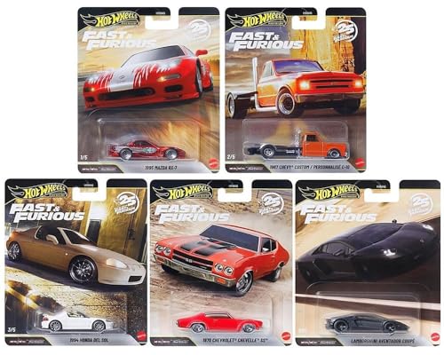 Hot Wheels 25th Anniversary 5-Pack