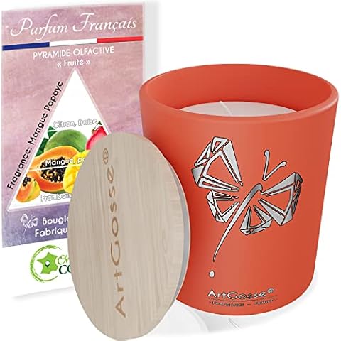ArtGosse Refillable Scented Candle 180 g (Mango Papaya) Cover
