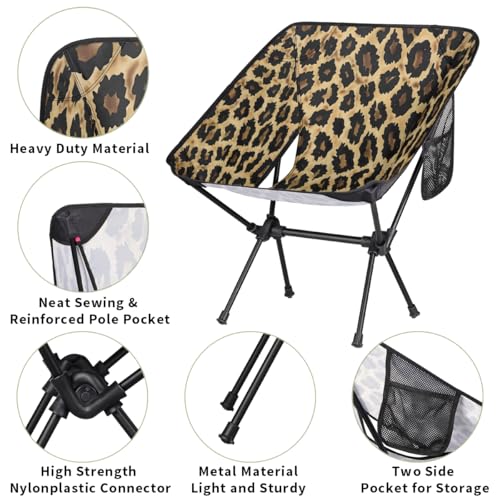 Silla de Camping Ligera YCCZCPRL CC0808 Plegable con Bolsillos Laterales para Exterior Multicolor miniatura 5