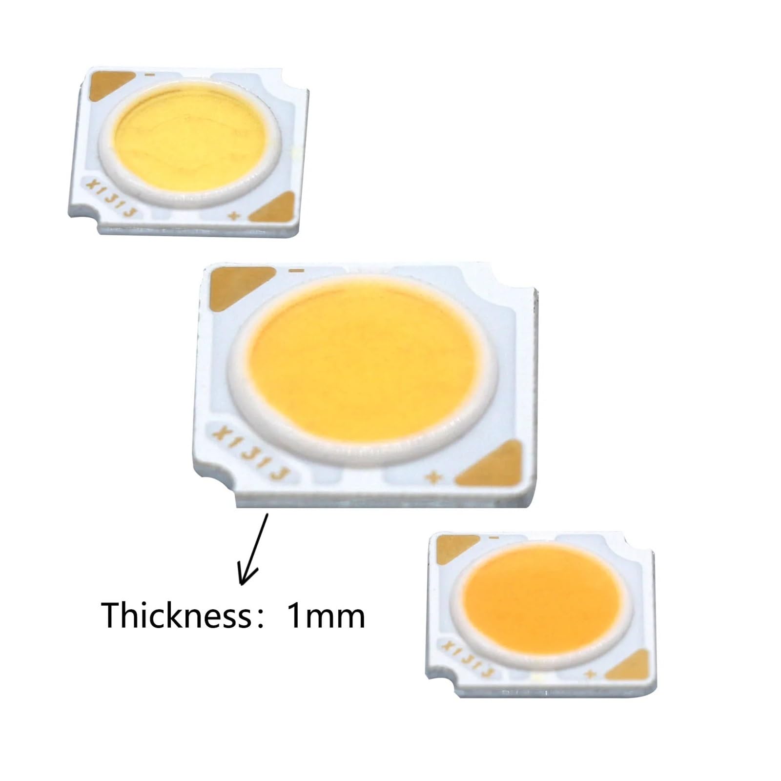 Lampe de Table for projecteur, Tube d'ampoule LED, peut utiliser la puce COB Bridgelux 1313, perles Diodes 3w 5w 7w 10w 12w 15w 18w 300mA, 5 pièces(White light,12w 300mA 5pcs)