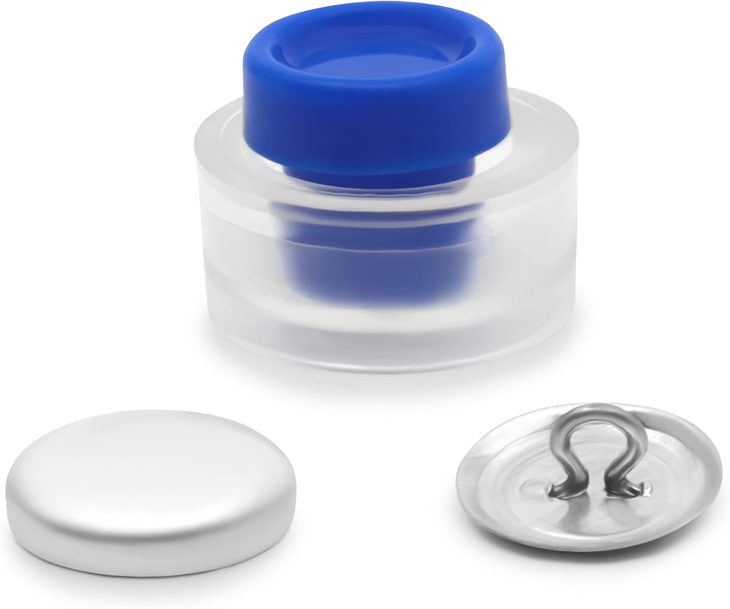 Dritz 14-24 Cover Button Kit with Tools, Size 24 (5/8-Inch), 6-Piece, Nickel image 3