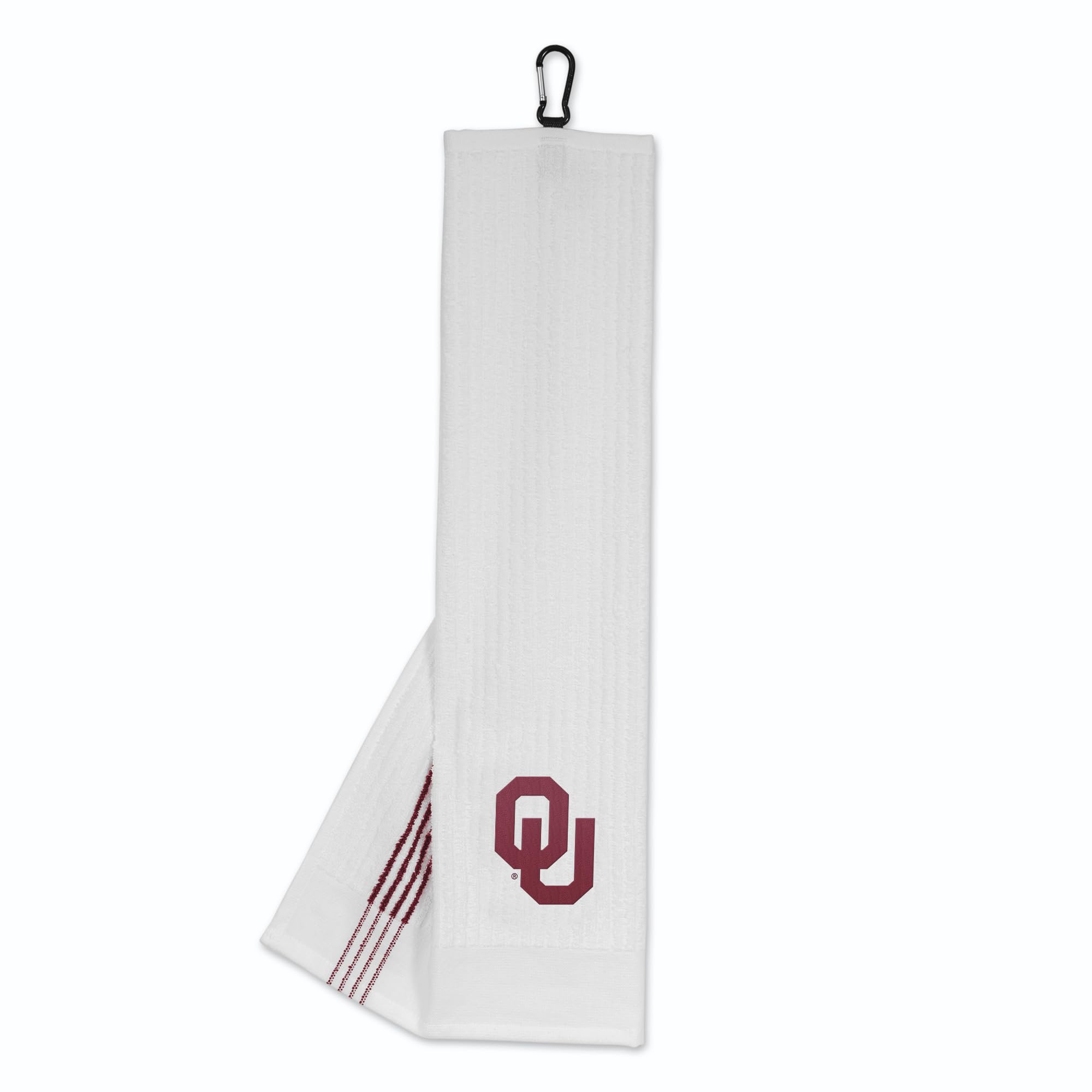Team Effort Palm Beach Golf Embroidered Towel NCAA Oklahoma Sooners