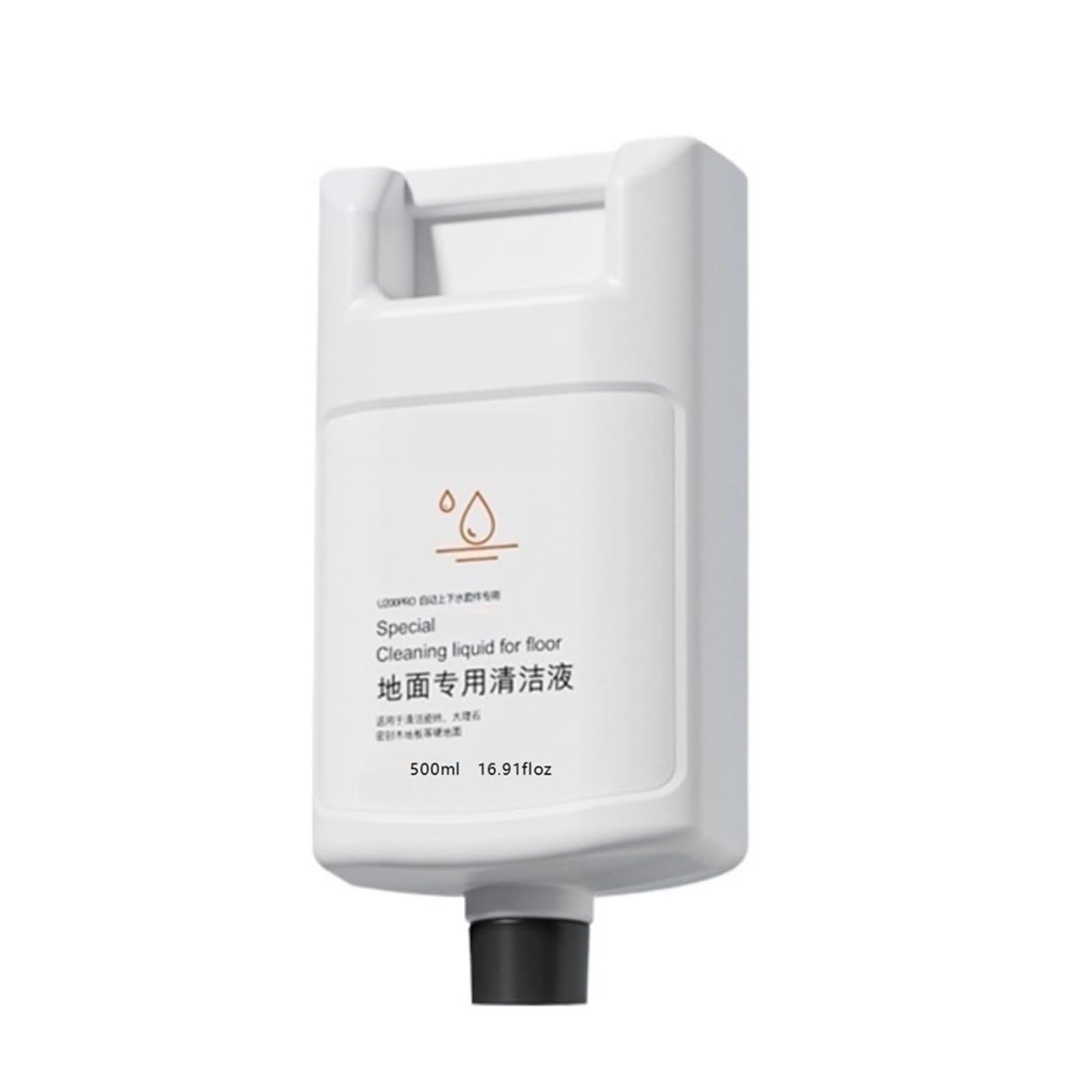 500 ml 16.91 fl oz, líquido limpiador de pisos para barredoras. Compatible para Uwant U200 Pro。 Limpiador de suelos Aspiradora Accesorios(2pcs)