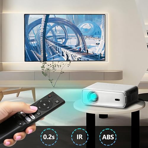 Image of Remote Control Compatible with Aurzen EAZZE D1 D001 Portable Projector | 1-Pack,Precise Control,Quick Button Response,and Long-Llasting Durability,by Khotilong.