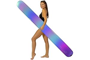 PoolCandy Inflatable Jumbo Swim Noodles: Illuminate Your Night Swims!