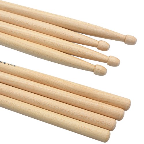 Arlx HUI-132 Drum Sticks 5A Wood Tip Drumstick thumb #7