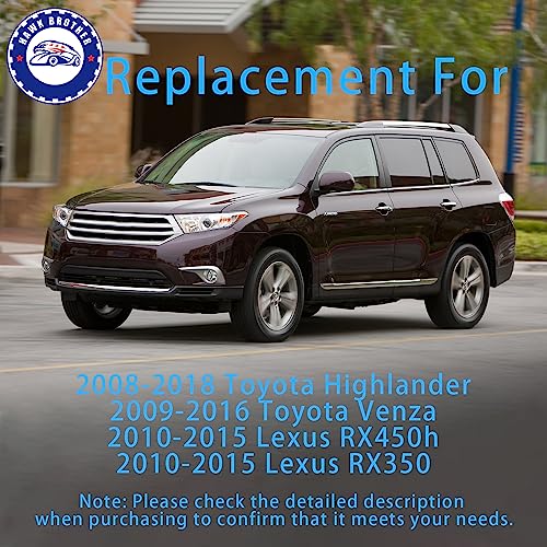 Hawk Brother 4 Pcs Suspension Kit Front Lower Control Arm Sway Bar Stabilizer Replacement For Toyota Highlander/Venza And Lexus Rx350/Rx450H #TOP1