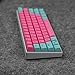 CORN 61 Key Layout OEM Profile PBT Thick Keycaps(Keycaps only) for 60% Mechanical Keyboard for Anne PRO2,Ducly one 2 mini,RK61,GANSS ALT61,IKBC Poker,GH60,iqunix f60,with Key Puller