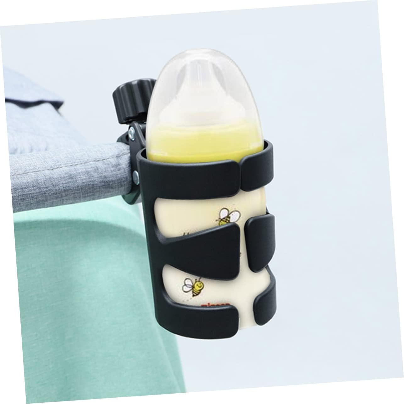 3pcs Stroller Cup Holder Drink Holder for Stroller Bike Wheelchair Convenient Bottle Rack for Outdoor Shopping and Travel