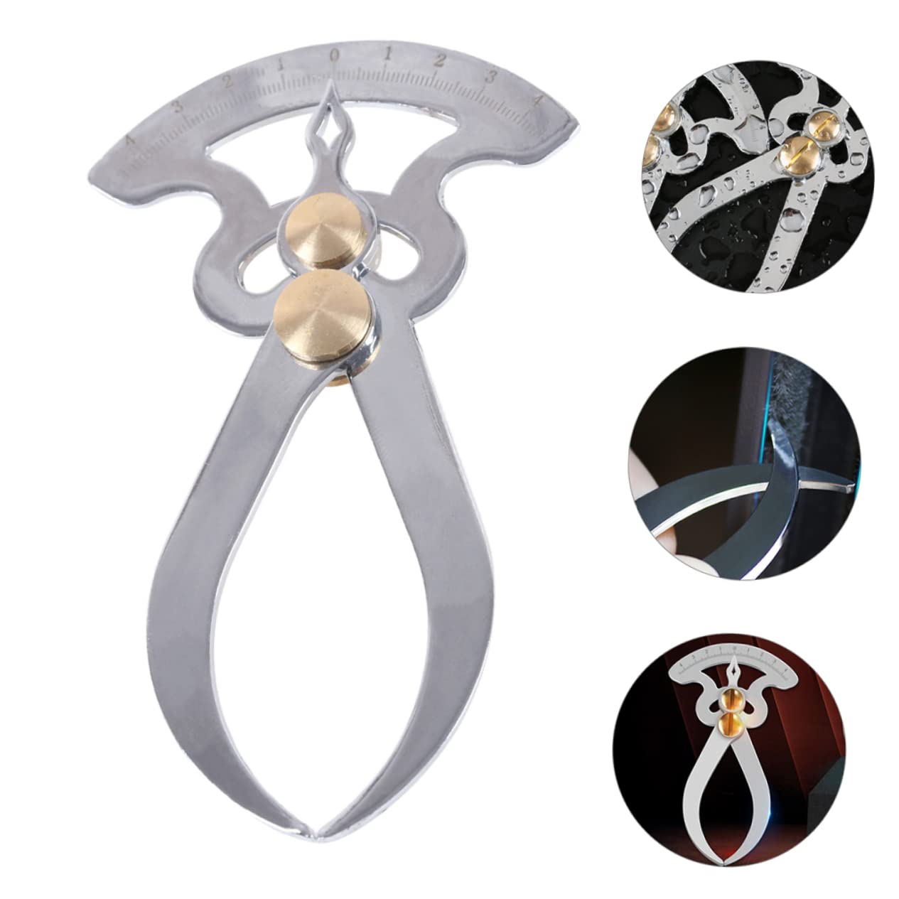 Professional Measure Dividers Woodworking Thickness Calipers Stainless Steel Gauge