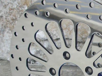 Miniatura 2 de 11 12pulgadas, par de frenos de rotor delanteros radiales para Harley 1984 en adelante