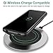 NEWDERY Upgraded Samsung Galaxy S8 Battery Case Qi Wireless Charging Compatible, 5000mAh Slim Rechargeable Extended Charger Case Compatible Samsung Galaxy S8 (2017)-(5.8 Inches Black)