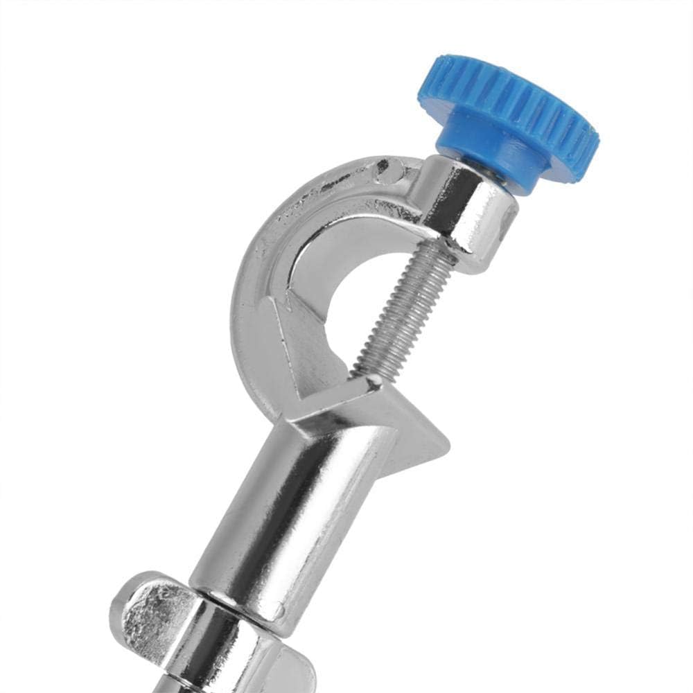 TOPINCN Pince de Laboratoire Pinceau Réglable Pivotant Rallonge Flacon Pince de Laboratoire Tube à Essai Condensateur Support de Laboratoire