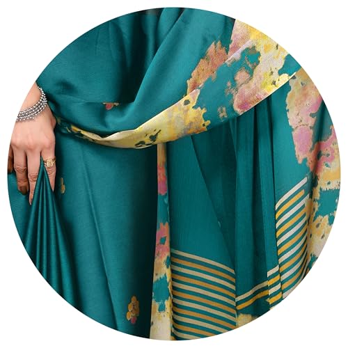 Image of MIRCHI FASHION Saree for Woman Chiffon Tie Dye Printed | Lightweight Daily Wear Women's Sari with Unstitched Blouse Piece (Available in 10 Colors)