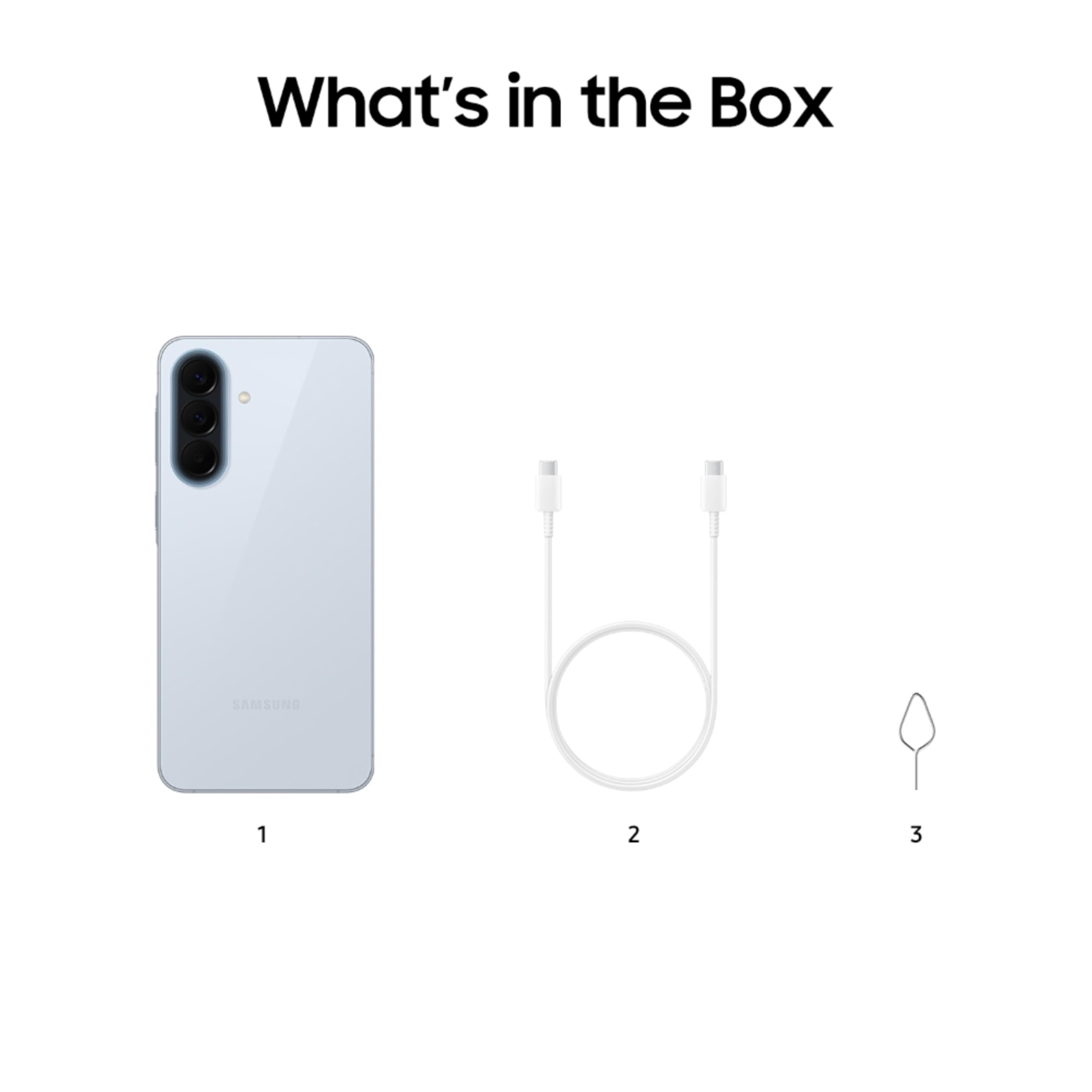 Samsung Galaxy A57 5G (Awesome Icyblue, 8 GB RAM, 256 GB pamięci), Agentic AI, potrójny aparat z wideo Nightography, 2 dni pracy baterii, 6 aktualizacji systemu operacyjnego, IP68, smukły 6,9 mm, bez
