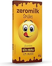 Chocolate 40% Cacau Smiles 80g - Zeromilk